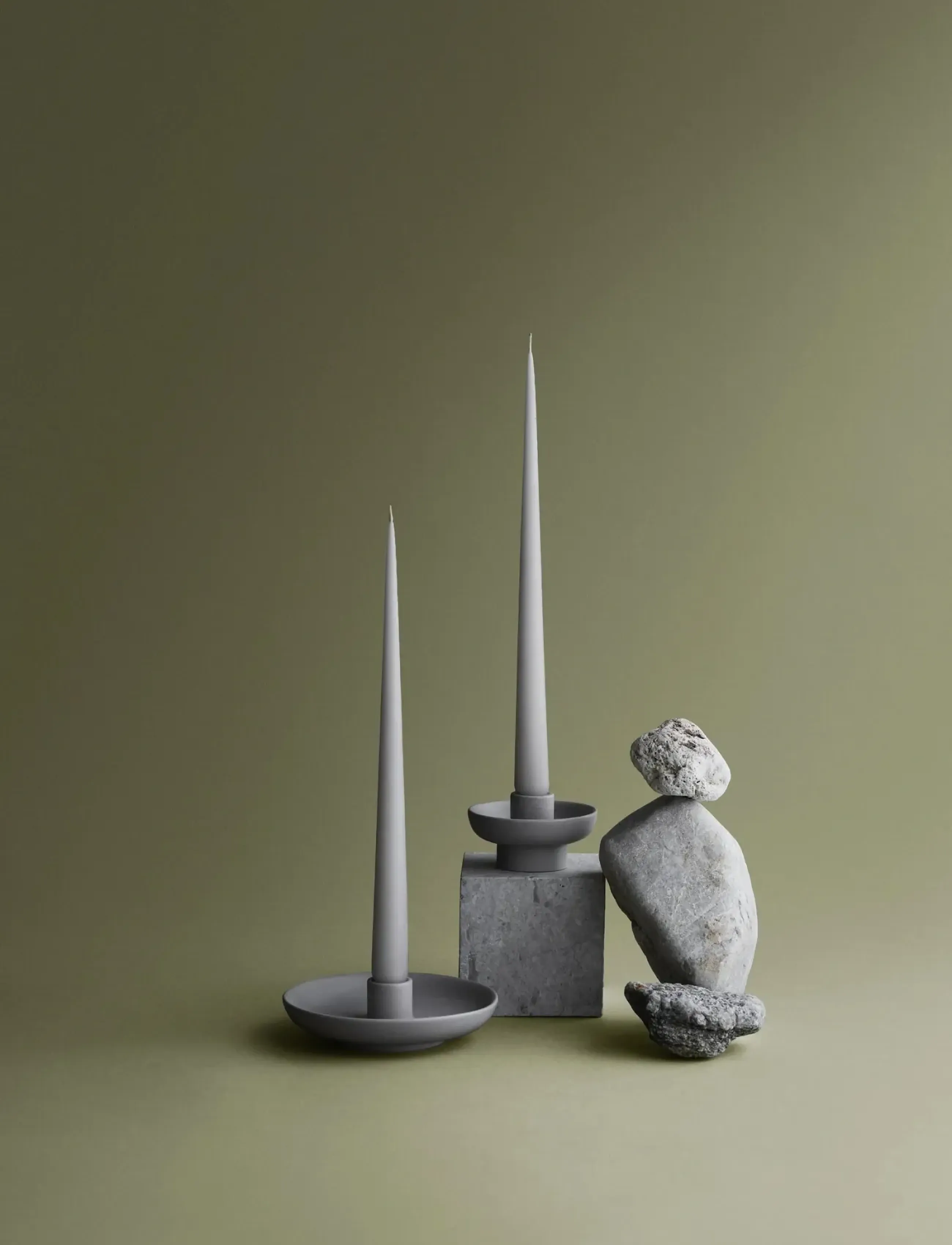 Blomus Candle Holder - Ø 9 cm - Vela - Satellite, Ø 9 cm, Grey, Candle & Tealight Holders > Candle Holders, Unisex