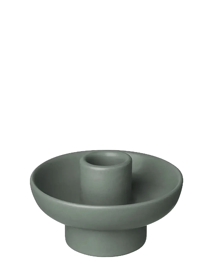 Blomus - Candle Holder - Ø 9 cm - VELA - Agave Green - küünlajalad - agave green - 1