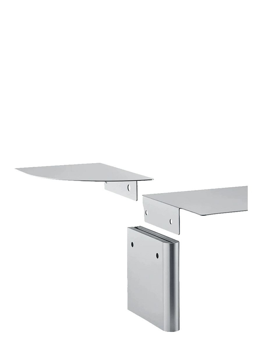 Blomus - Wall Shelf L - 14 x 80 x 22 cm - ORU - Matt - hoiustamine ja riiulid - matt - 4