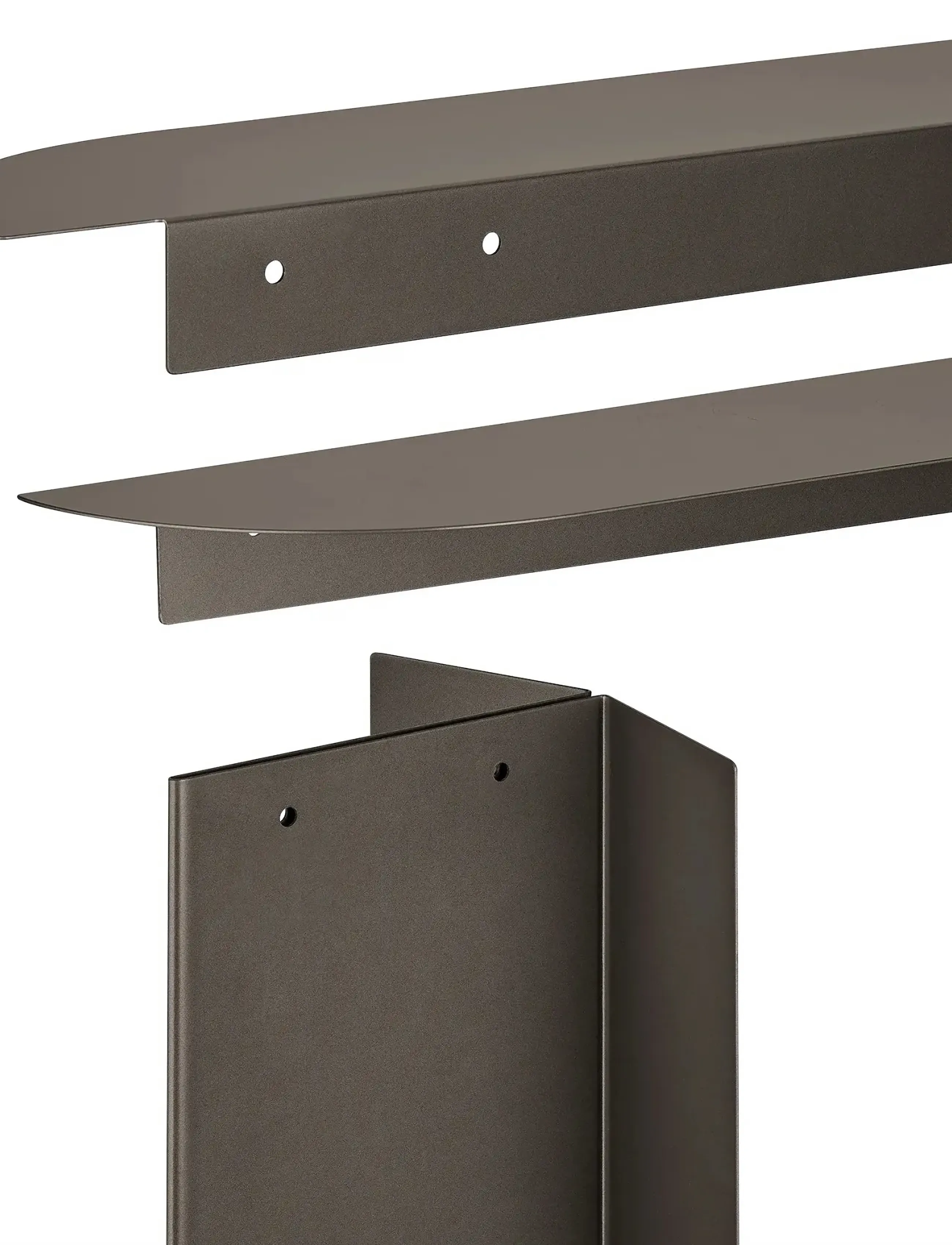 Blomus - Bench - 45 x 80 x 35 cm - ORU - Burned Metal - taburetter og bænke - burned metal - 2