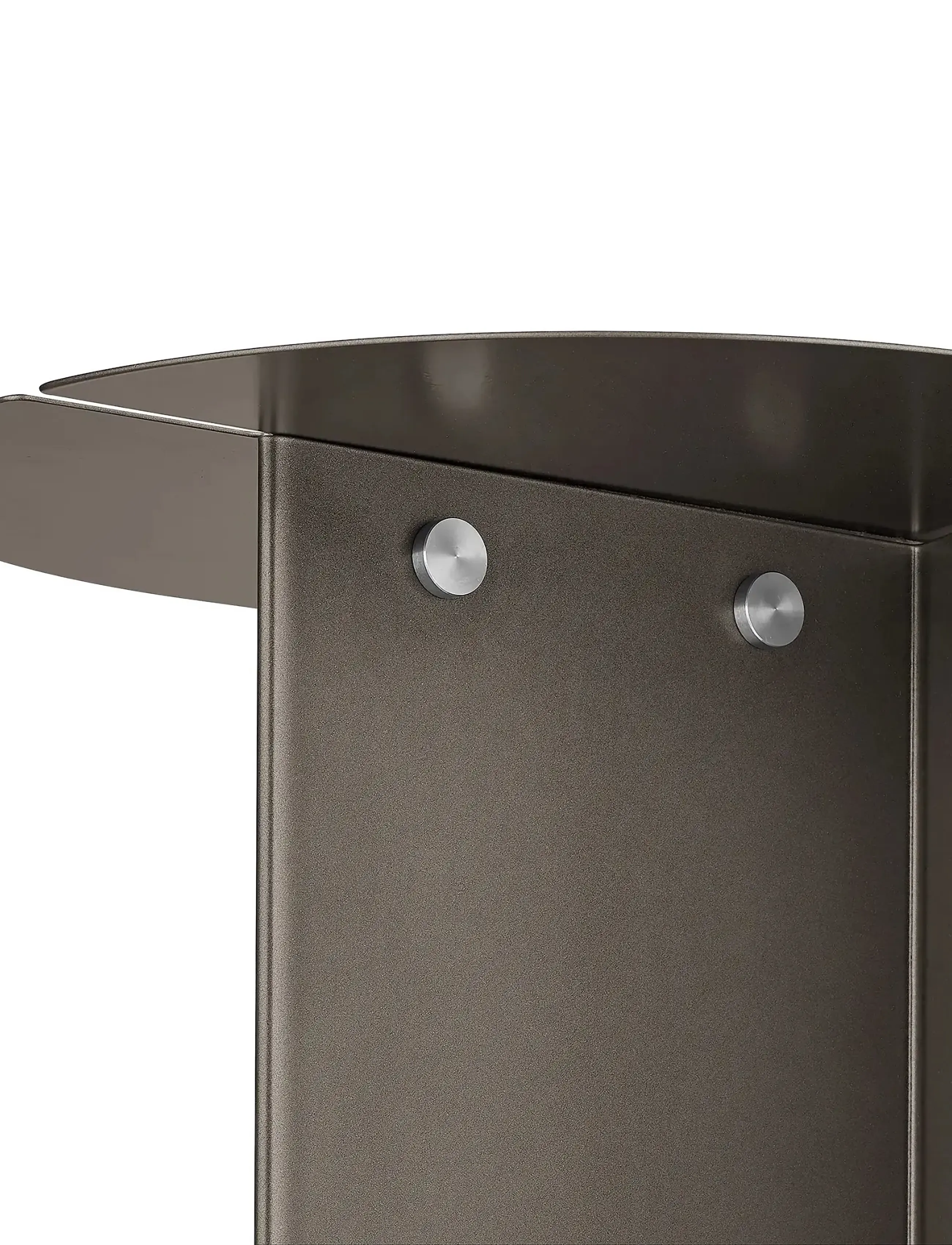 Blomus - Bench - 45 x 80 x 35 cm - ORU - Burned Metal - taburetter og bænke - burned metal - 3