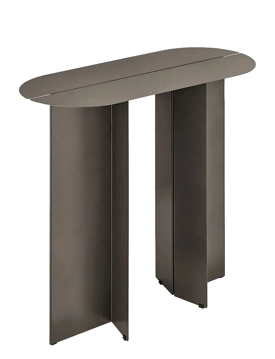 Blomus - Console Table - 75 x 80 x 35 cm - ORU - Burned Metal - beistelltische & kleine tische - burned metal - 1