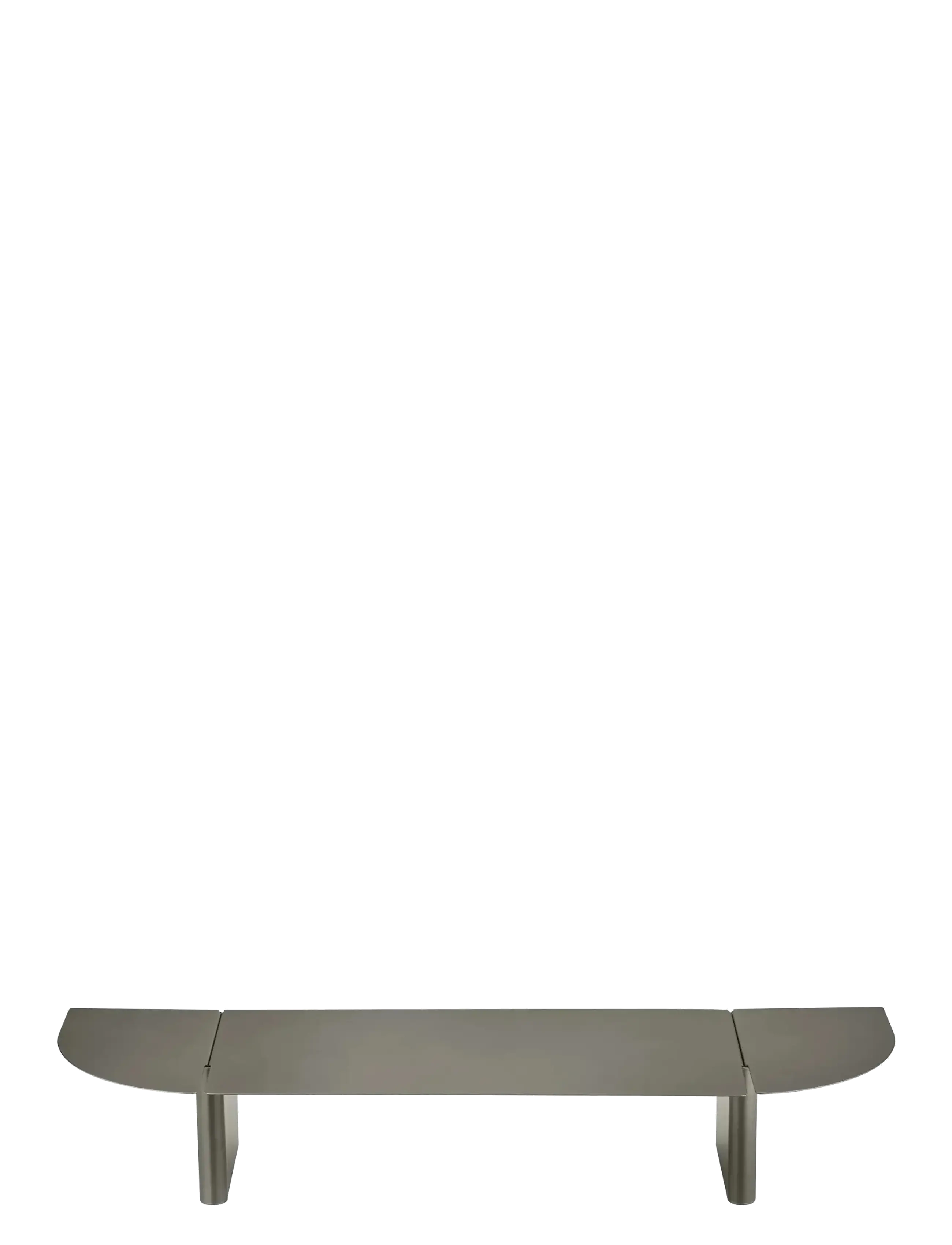 Blomus Wall Shelf L 14 X 80 X 22 Cm Oru Burned Metal, Hylde, Kakigrøn, Str: L 80CM