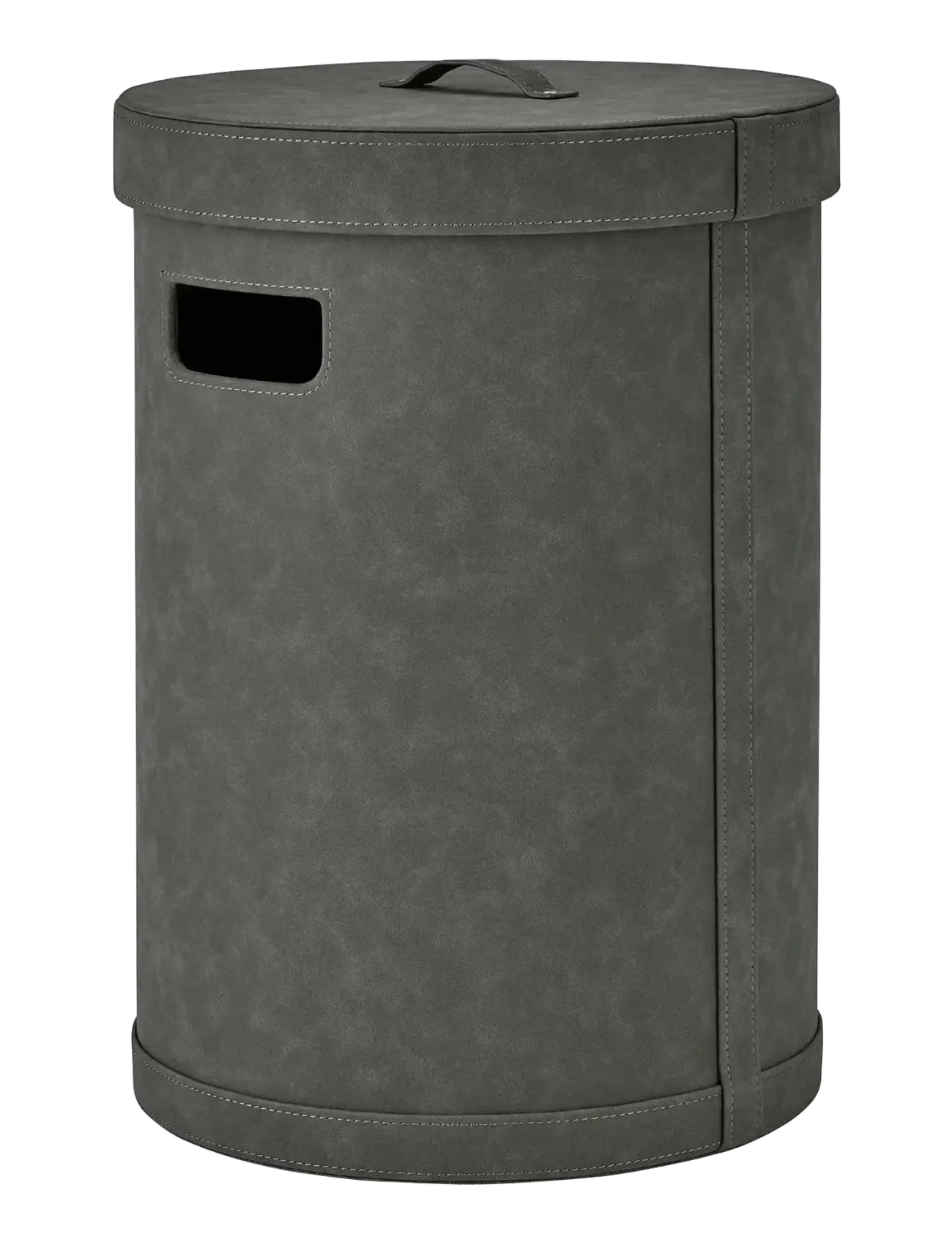 Blomus Laundry Basket M 51 Cm, Ø 35 Cm, 50 L Sahla Pewter, Vasketøj Baskets, Grå, Str: L 35CM