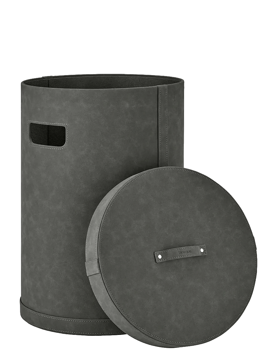Blomus - Laundry Basket M - 51 cm, Ø 35 cm, 50 L - SAHLA - Pewter - wäschekörbe - pewter - 2