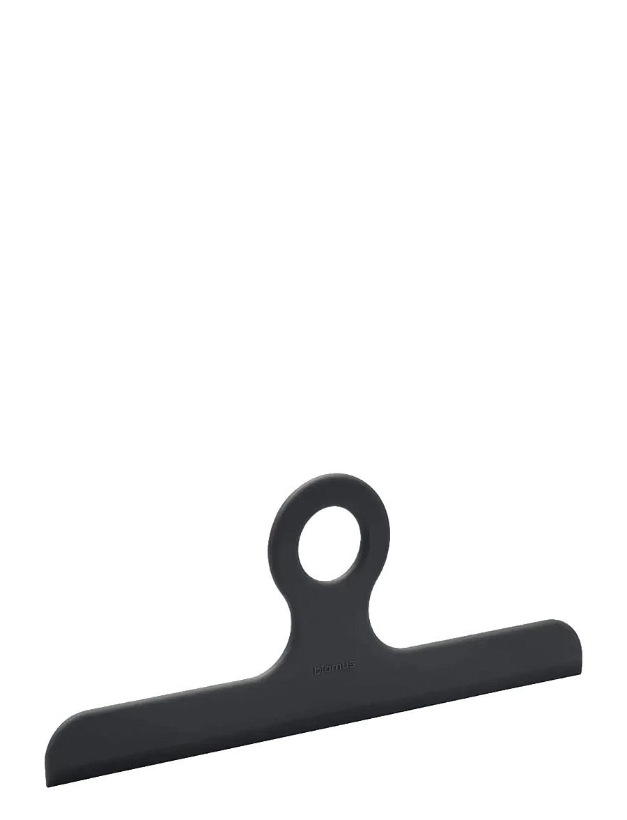 Blomus - Wiper with Wall Holder - 11 x 27 cm - KAPI - Black - reinigung - black - 2