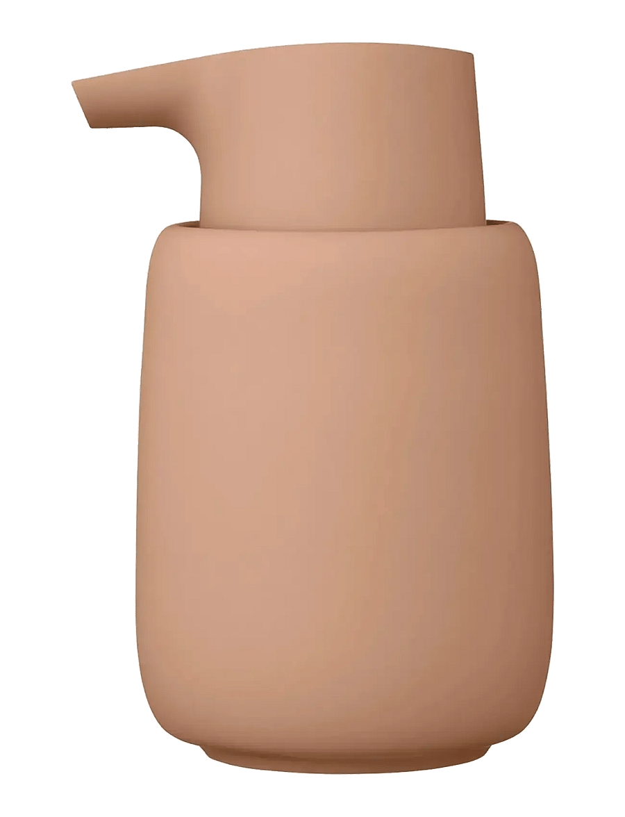 Blomus - Soap Dispenser - Ø 8,5 cm, 0,25 L - SONO - Amber Brown - seebidosaatorid ja -alused - amber brown - 1