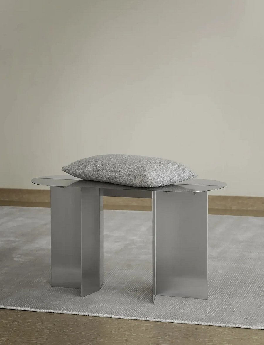 Blomus - Cushion Cover - 60 x 40 cm - BOUCLE - Micro Chip - padjakatted - micro chip - 2