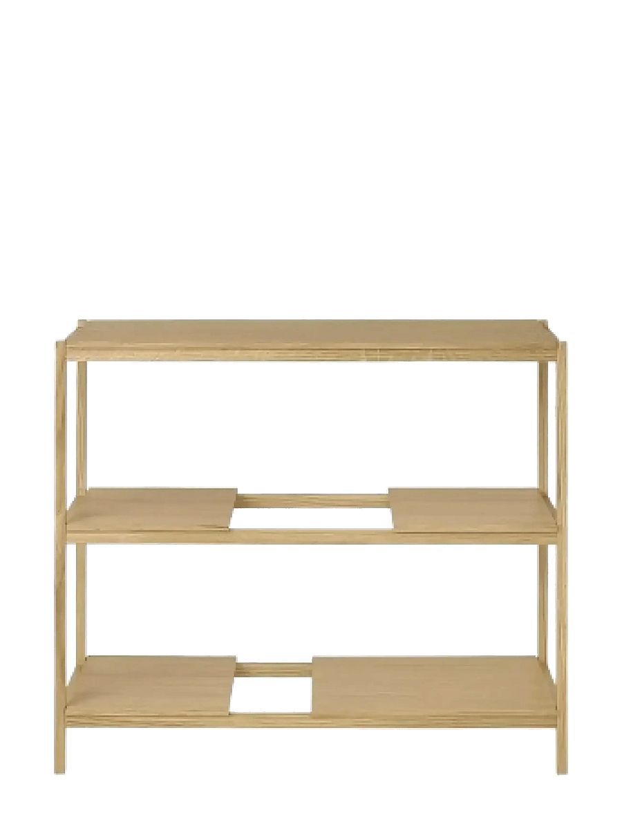 Blomus - Shelf S - 92 x 105 x 40 cm - SUKOYA - Natural Lacquered Oak Veneer - hoiustamine ja riiulid - natural lacquered oak veneer - 2