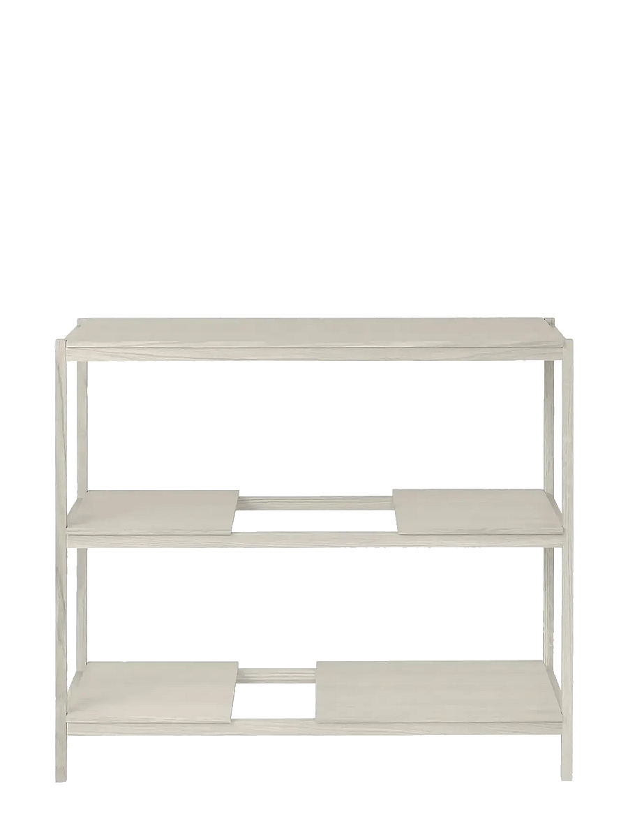 Blomus - Shelf S - 92 x 105 x 40 cm - SUKOYA - White Lacquered Oak Veneer - hoiustamine ja riiulid - white lacquered oak veneer - 0