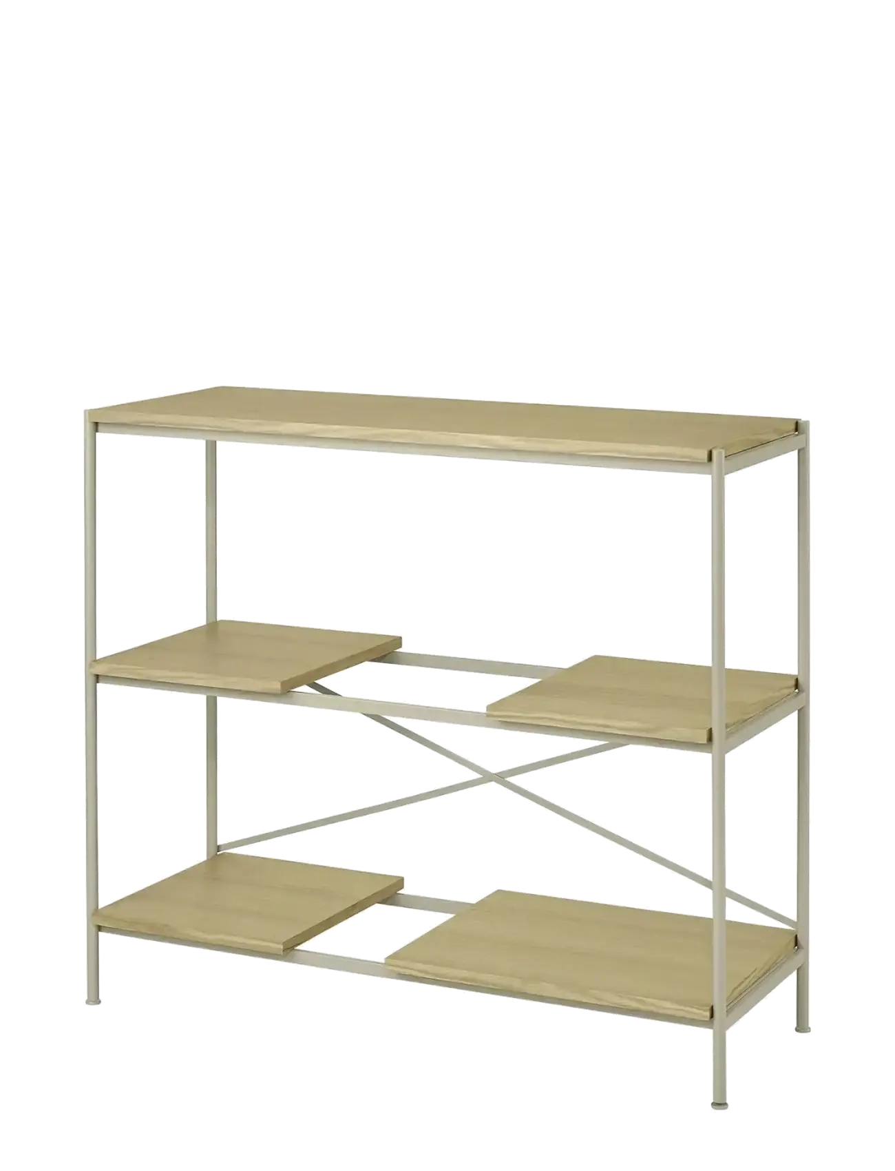Blomus - Shelf S - 92 x 105 x 40 cm - SUKOYA - Nomad, Natural Lacquered Oak Veneer - hylder - nomad, natural lacquered oak veneer - 2