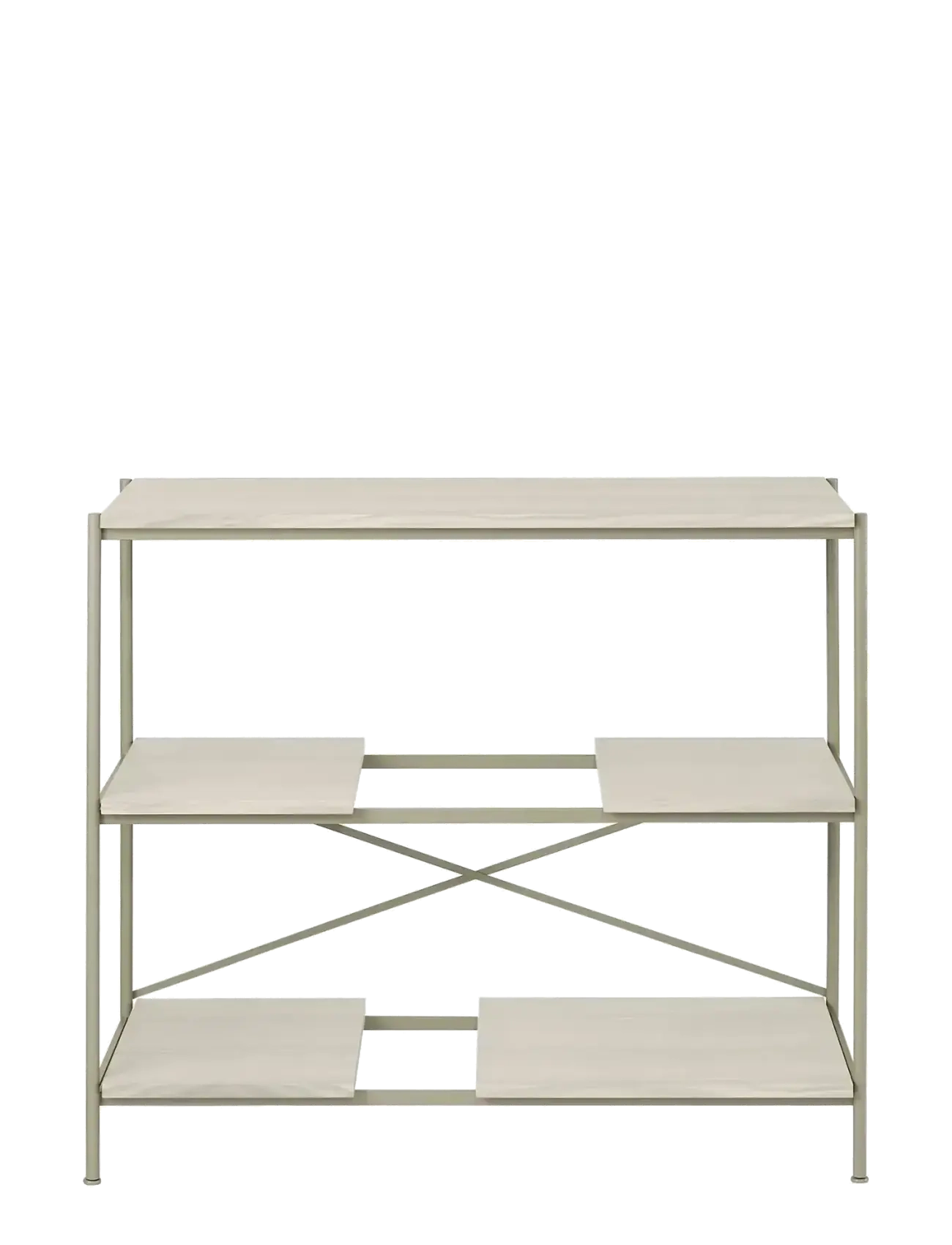 Blomus Shelf S 92 X 105 X 40 Cm Sukoya Nomad, White Oiled Oak Veneer, Hylde, Hvid, Str: L 104CM