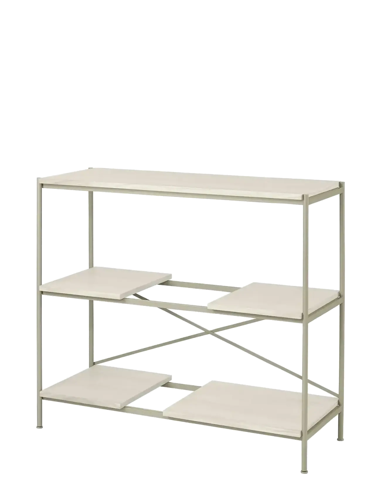 Blomus - Shelf S - 92 x 105 x 40 cm - SUKOYA - Nomad, White Oiled Oak Veneer - hyllor - nomad, white oiled oak veneer - 2