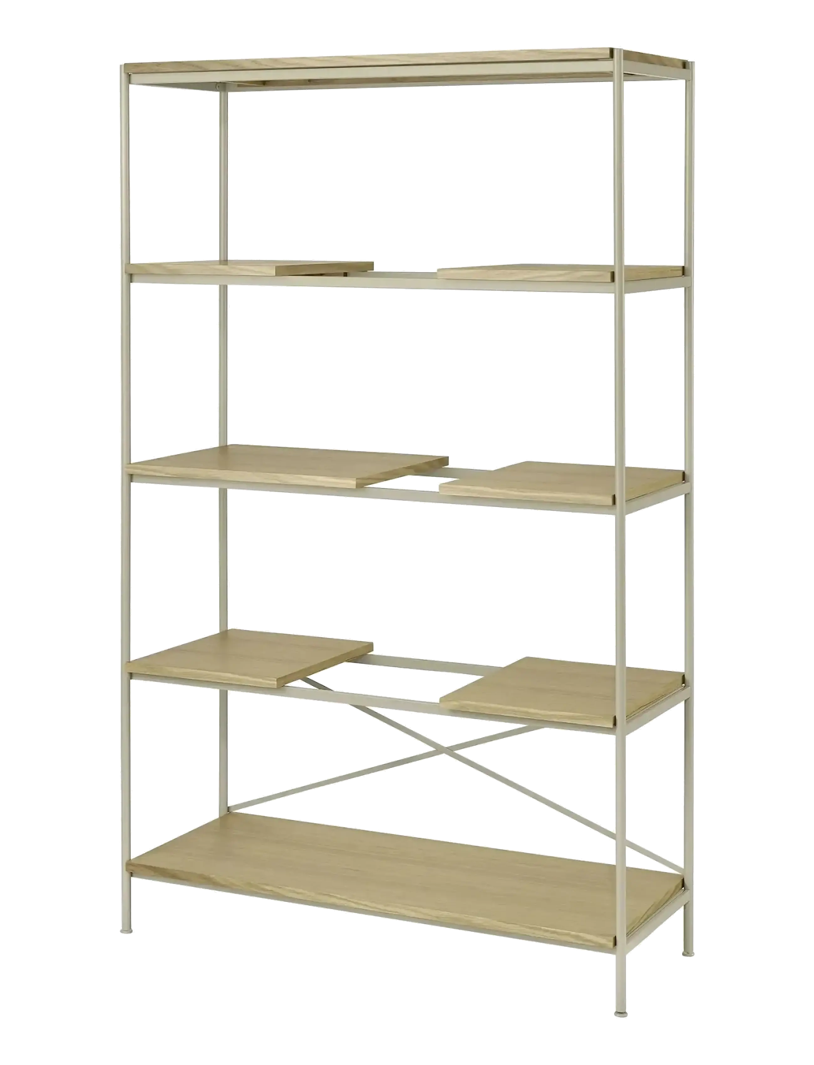 Blomus - Shelf L - 170 x 105 x 40 cm - SUKOYA - Nomad, Natural Lacquered Oak Veneer - hylder - nomad, natural lacquered oak veneer - 2