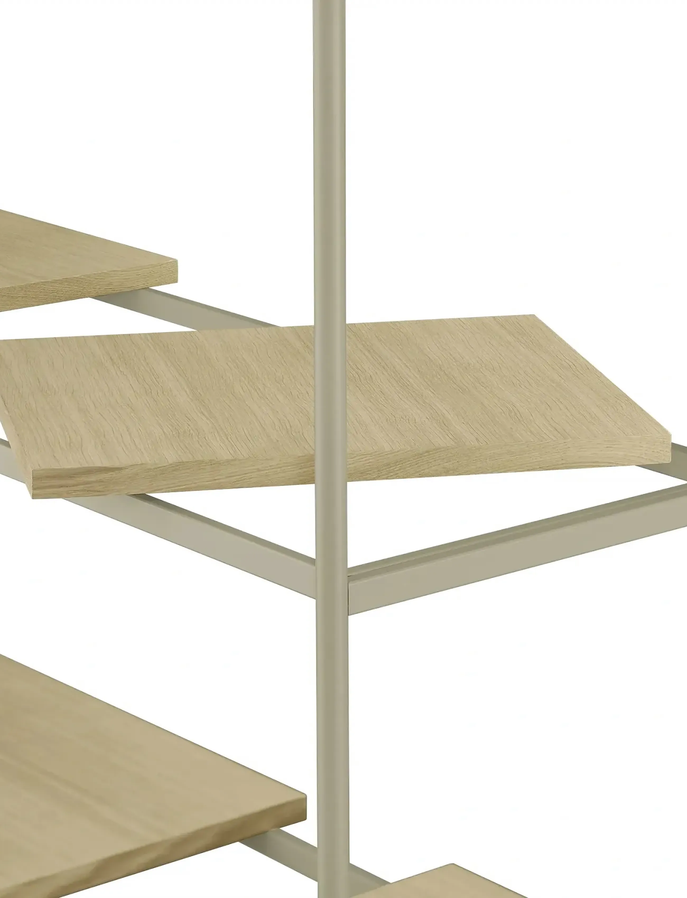 Blomus - Shelf L - 170 x 105 x 40 cm - SUKOYA - Nomad, Natural Lacquered Oak Veneer - hylder - nomad, natural lacquered oak veneer - 3