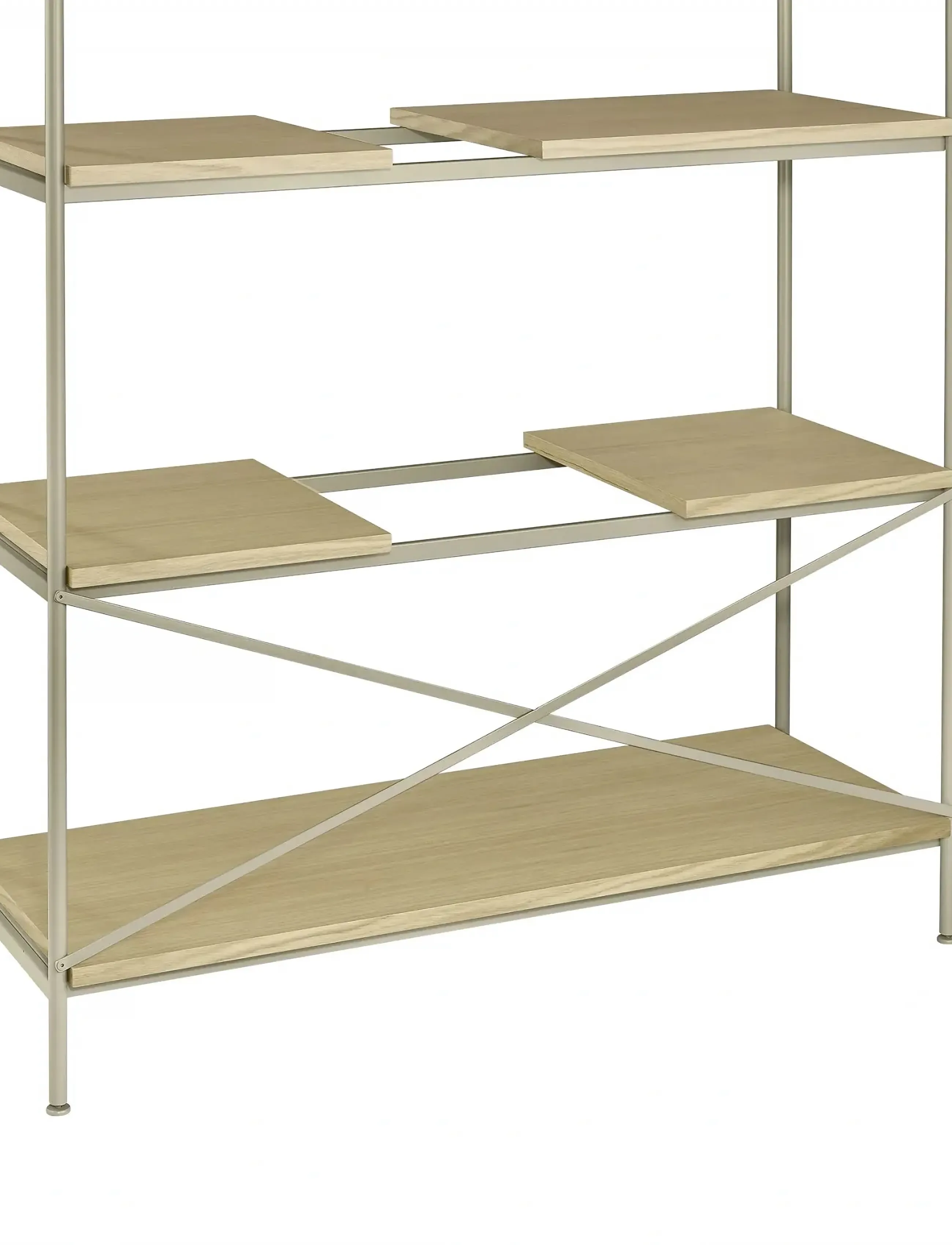 Blomus - Shelf L - 170 x 105 x 40 cm - SUKOYA - Nomad, Natural Lacquered Oak Veneer - hylder - nomad, natural lacquered oak veneer - 4
