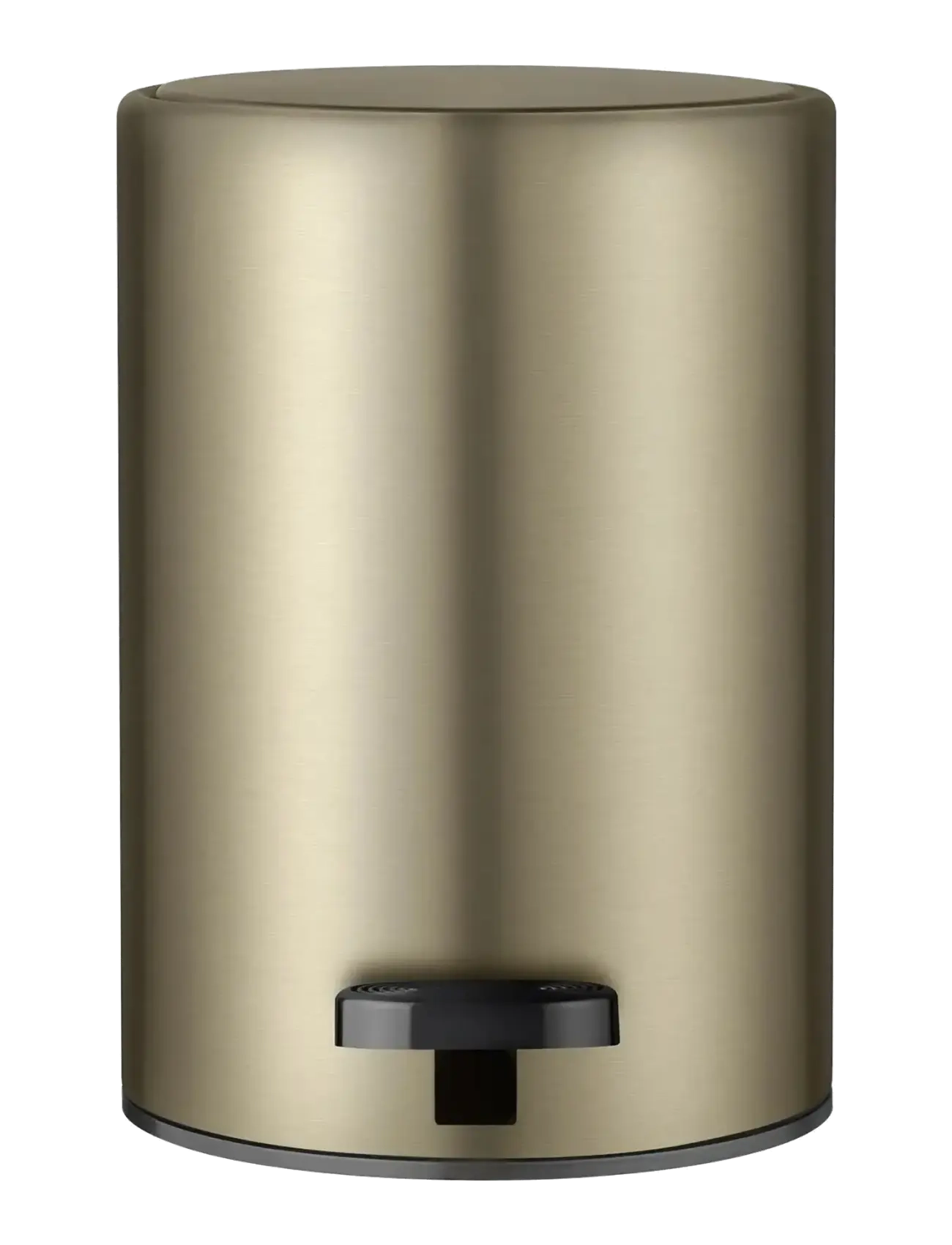 Blomus Pedal Bin 3 Liter Modo Brass, Paper Bins, Guld, Str: Ø 17.5CM