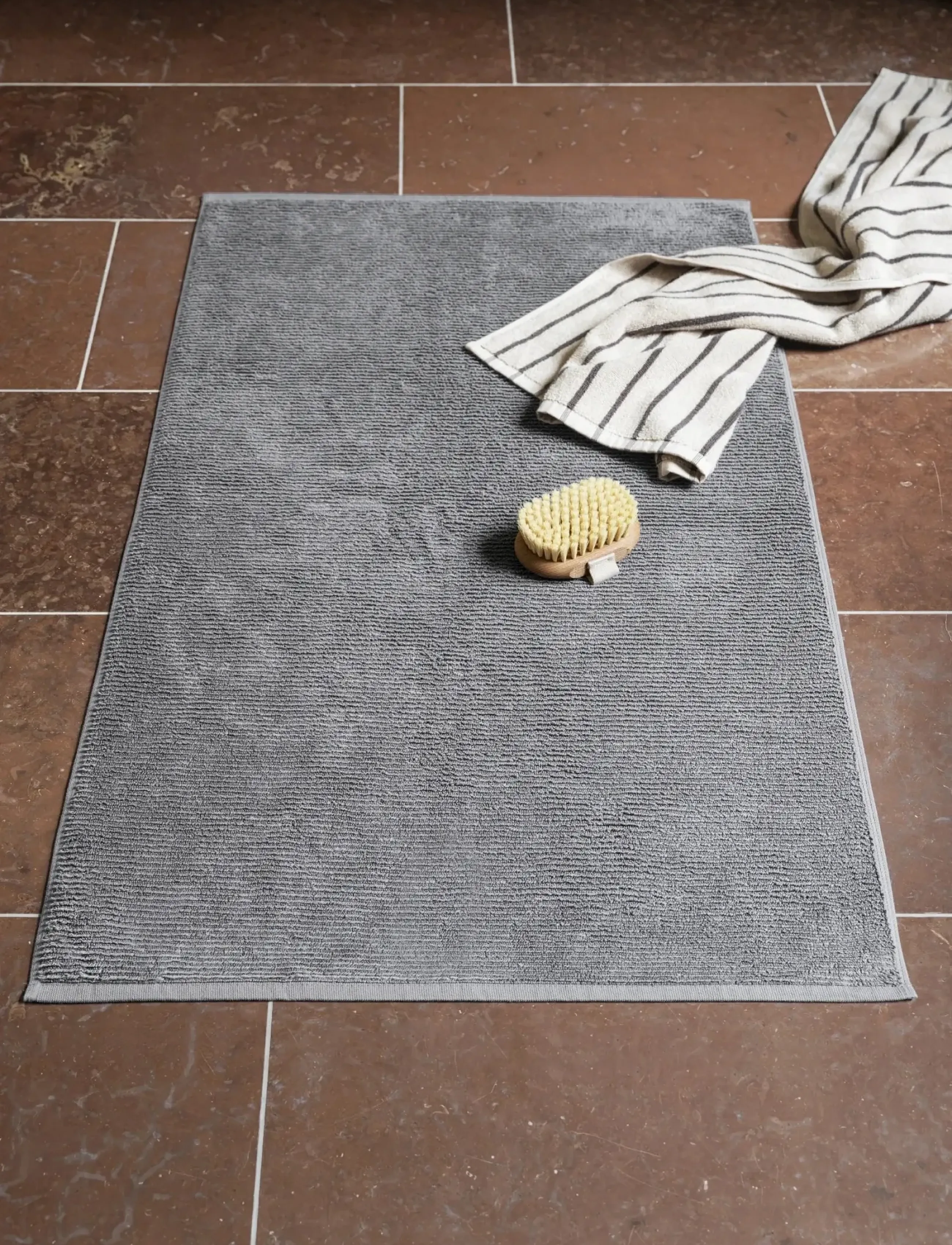Blomus Bathmat 100 X 60 Cm Tuyo Satellite, 100X cm, Rugs & Carpets, Beige - Bath Rugs, Homeware