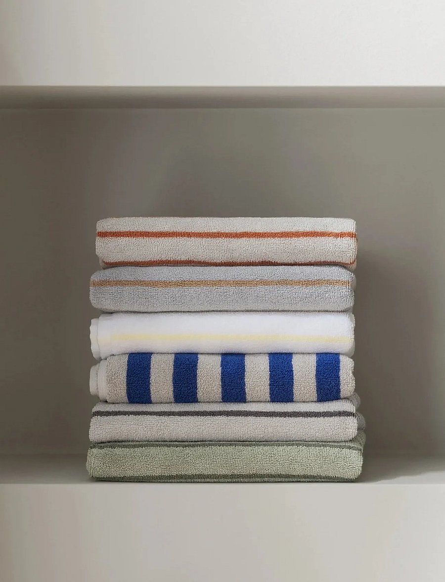 Blomus - Bath Towel - ARTO - badetücher - moonbeam/amber brown - 2