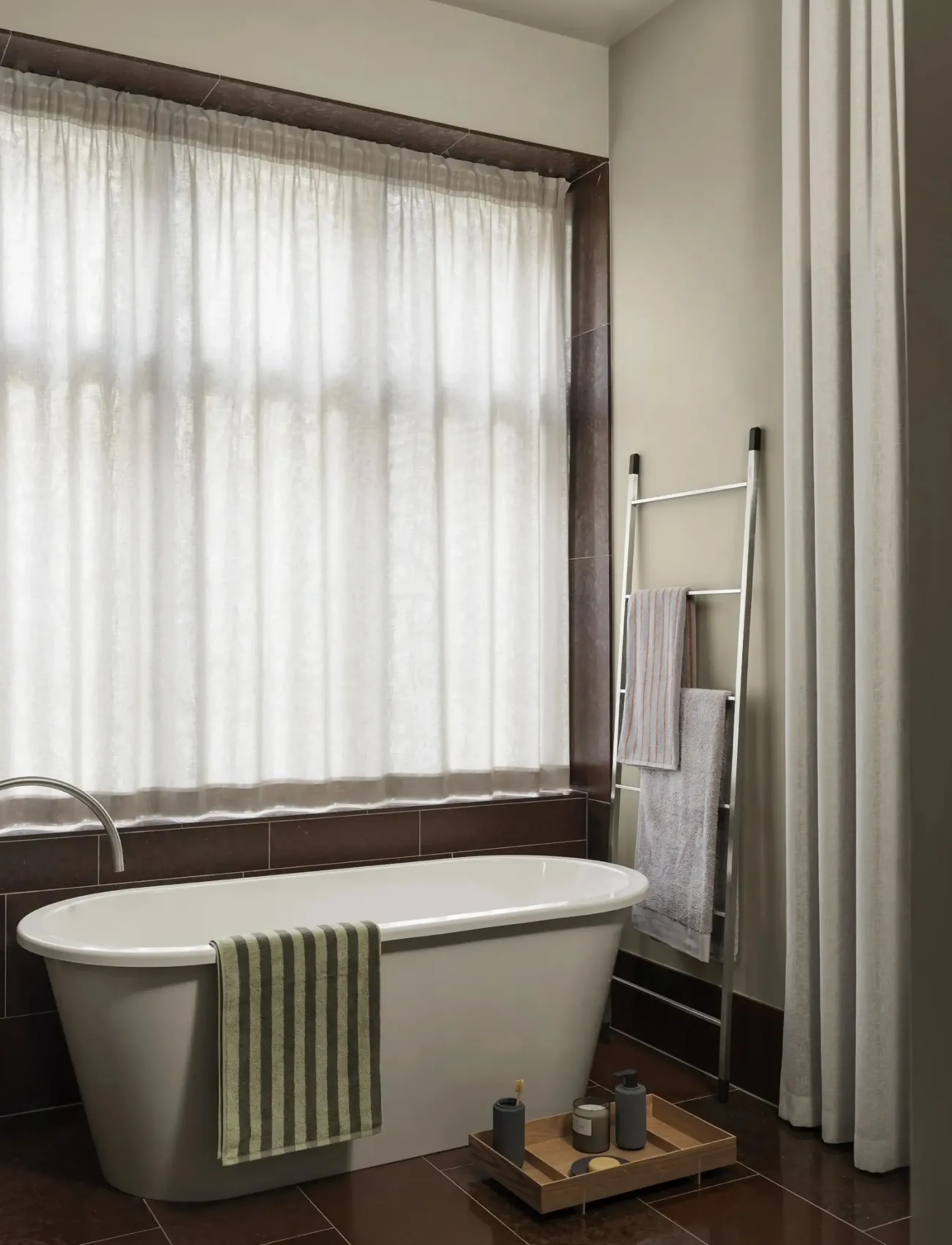 Blomus - Bath Towel - 140 x 70 cm - ARTO - Micro Chip/Tan - bath towels - micro chip/tan - 2