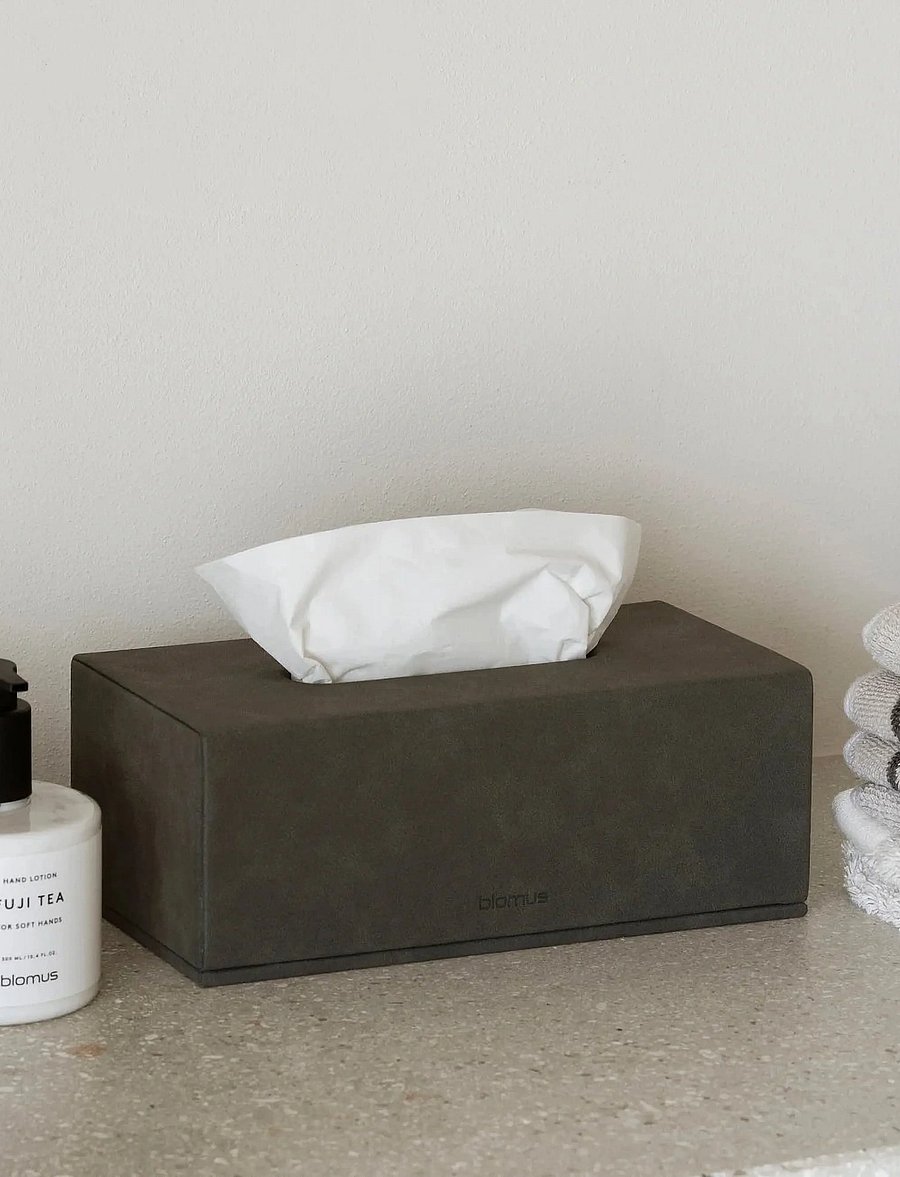 Blomus - Set of 2 Guest Hand Towel - 50 x 30 cm - ARTO - Moonbeam/Magnet - gästehandtücher - moonbeam/magnet - 2