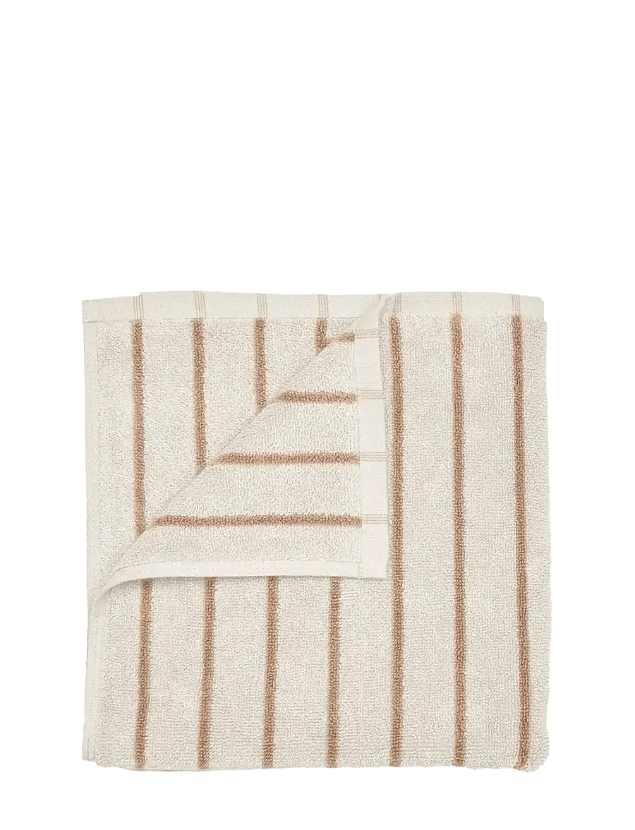 Blomus - Set of 2 Guest Hand Towel - ARTO - saunalinad - moonbeam/amber brown - 1