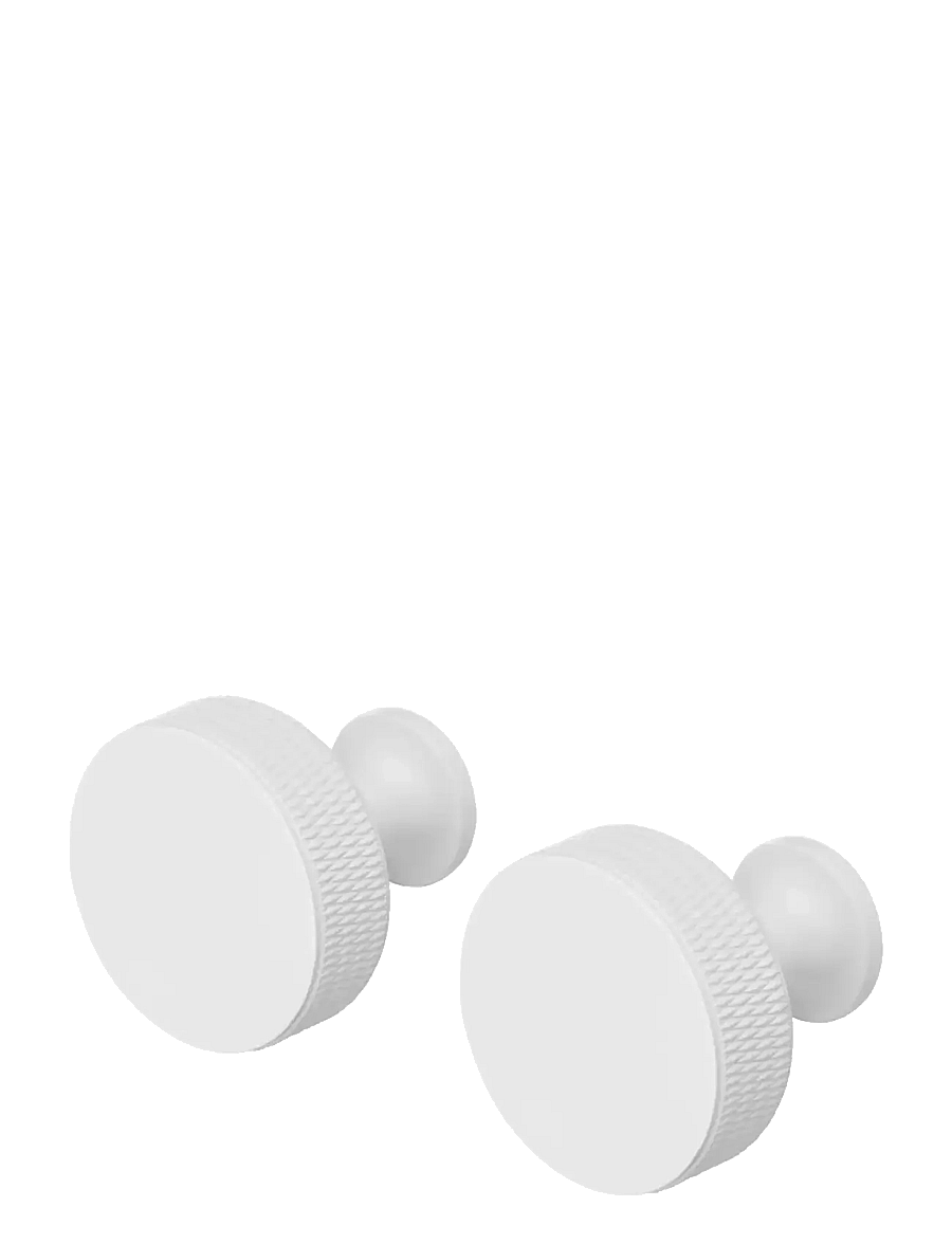 Blomus - Set of 2 Wall Hooks - Ø 3 cm - ROF - White - konksud - white - 0