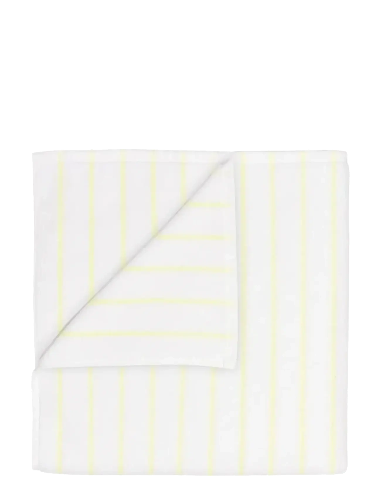 Blomus Bath Towel 140 X 70 Cm Arto White/Transparent Yellow, Bath Håndklæde, Hvid, Str: L 140CM