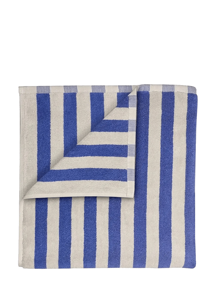Blomus - Bath Towel - 140 x 70 cm - ARTO - Moonbeam/Mazarine Blue - gesichtshandtücher - moonbeam/mazarine blue - 1