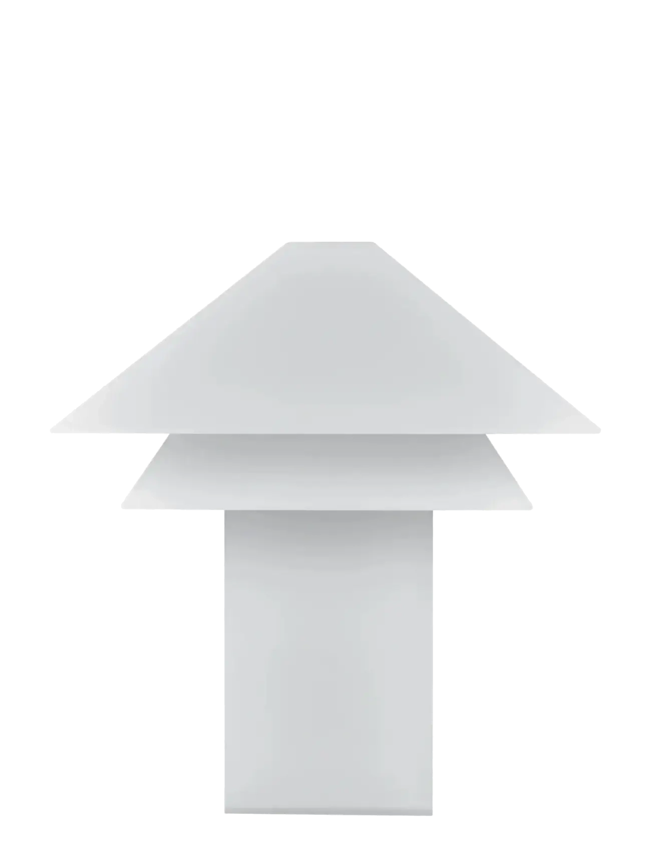 Blomus Mobile LED Leuchte - 18,5 x 17 x 17 cm - SANAKA - White - Outdoorbereich - WHITE / white