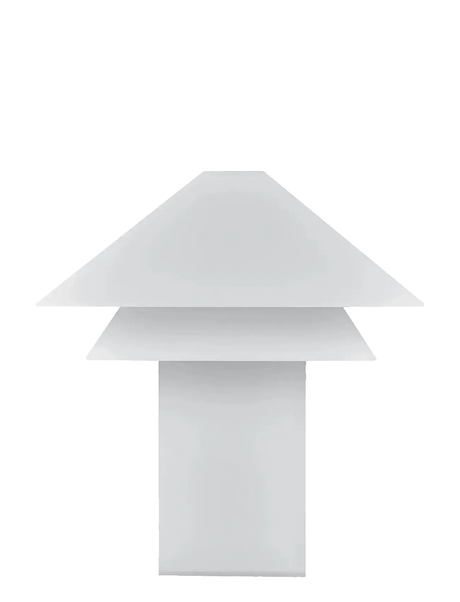 Blomus - Mobile LED Leuchte - 18,5 x 17 x 17 cm - SANAKA - White - kaasaskantavad lambid - white - 1