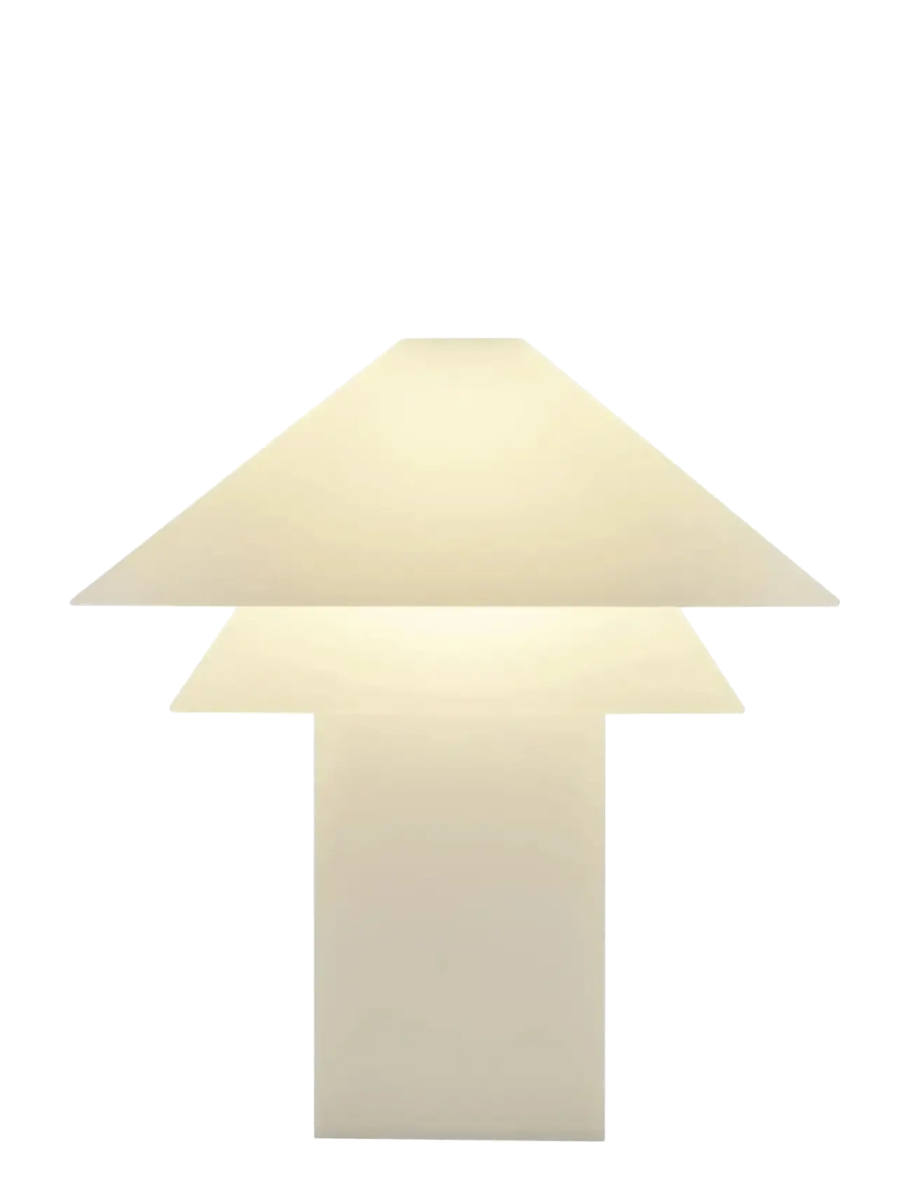 Blomus - Mobile LED Leuchte - 18,5 x 17 x 17 cm - SANAKA - White - lampes portatives - white - 2