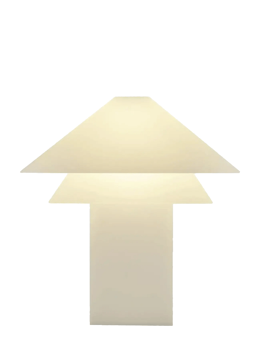 Blomus - Mobile LED Leuchte - 18,5 x 17 x 17 cm - SANAKA - White - kaasaskantavad lambid - white - 2