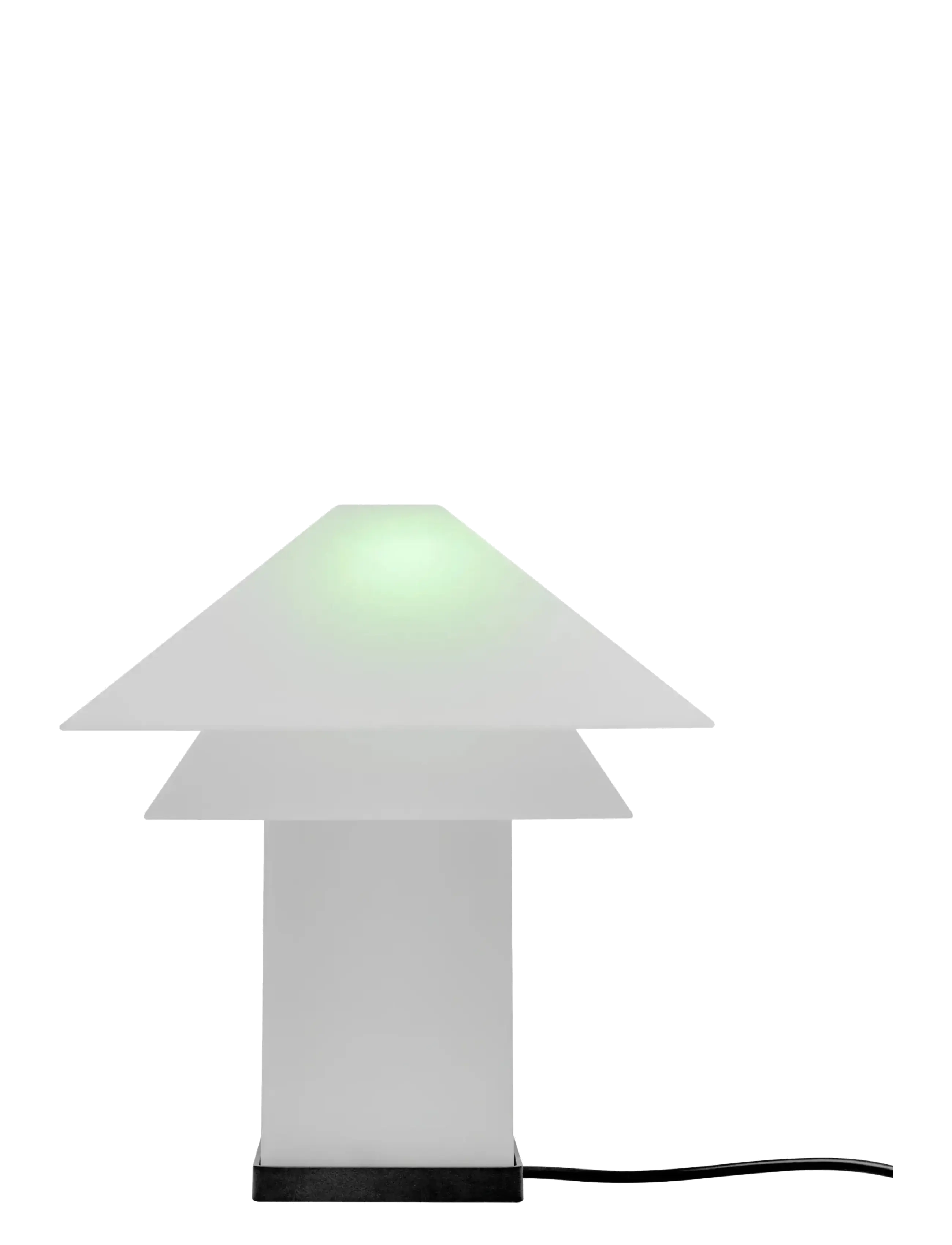 Blomus - Mobile LED Leuchte - 18,5 x 17 x 17 cm - SANAKA - White - lampes portatives - white - 3