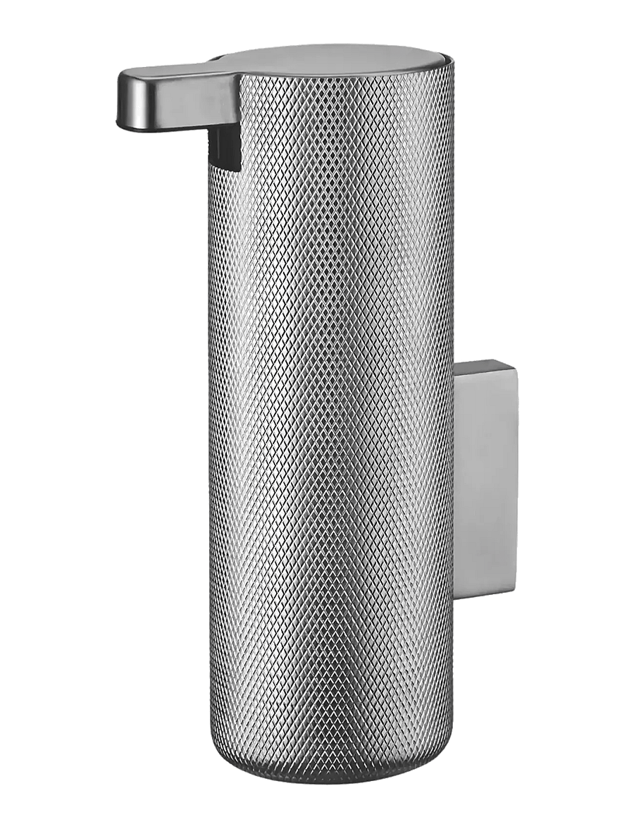 Blomus - Wall-mounted Soap Dispenser - Ø 5,55 cm, 0,165 L - MODO ROF - Stainless Steel - seifenspender & seifenschalen - stainless steel - 0