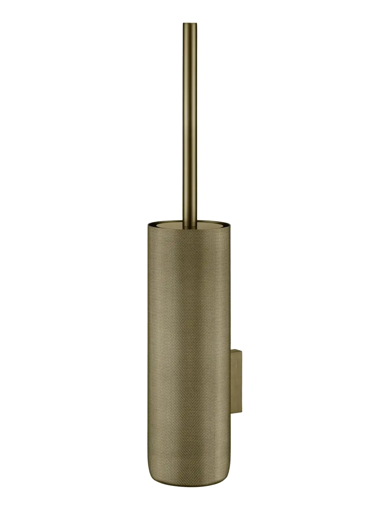 Blomus Wall-Mounted Toilet Brush 49 Cm, Ø 8,5 Cm Modo Rof Brass, 8.5 cm, Bathroom Interior, Gold - Brushes, Homeware