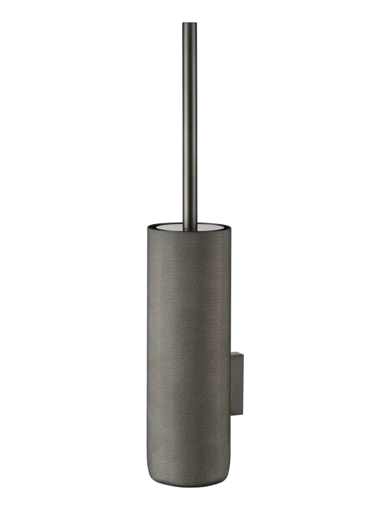 Blomus Wall-Mounted Toilet Brush 49 Cm, Ø 8,5 Cm Modo Rof Burned Metal, 8.5 cm, Bathroom Interior, Grau - Brushes, Homeware