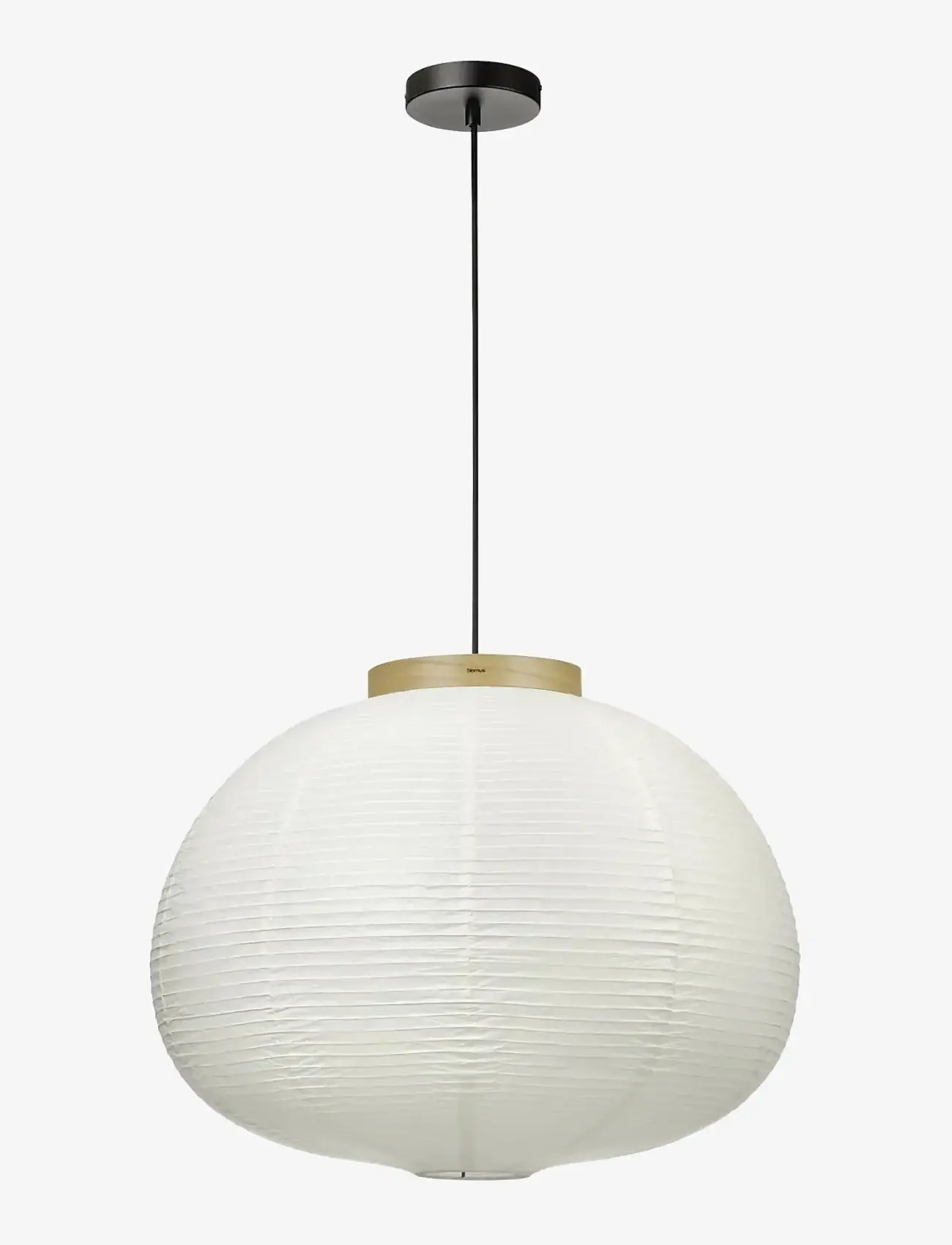 Blomus - Pendant Lamp - 48 cm, Ø 60 cm - KAMI - Oak - riippuvalaisimet - oak - 1