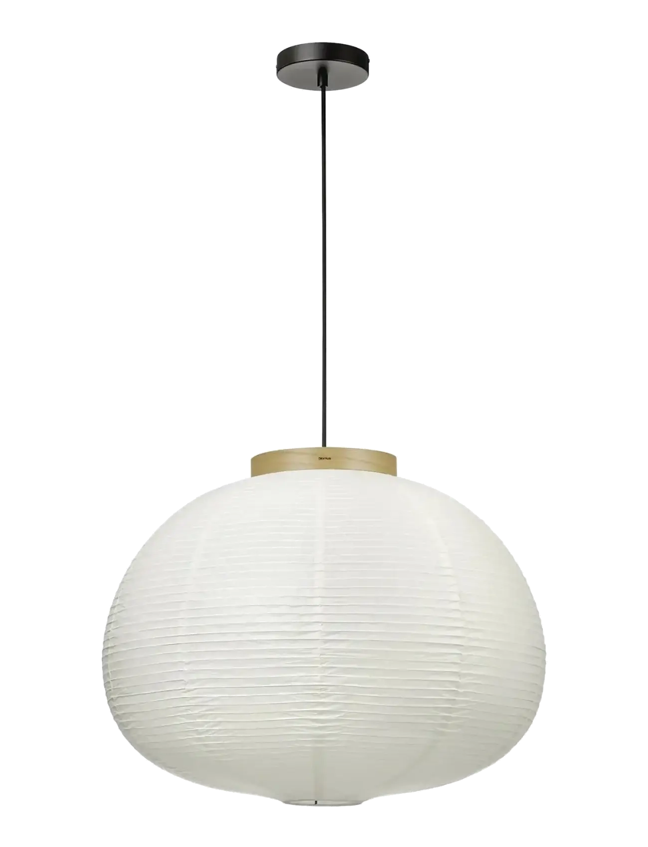 Blomus Pendant Lamp - 48 cm, Ø 60 cm - KAMI - Oak - Beleuchtung - OAK / white