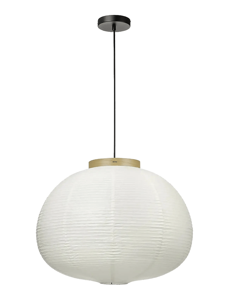 Blomus - Pendant Lamp - 48 cm, Ø 60 cm - KAMI - Oak - pendellampen - oak - 1
