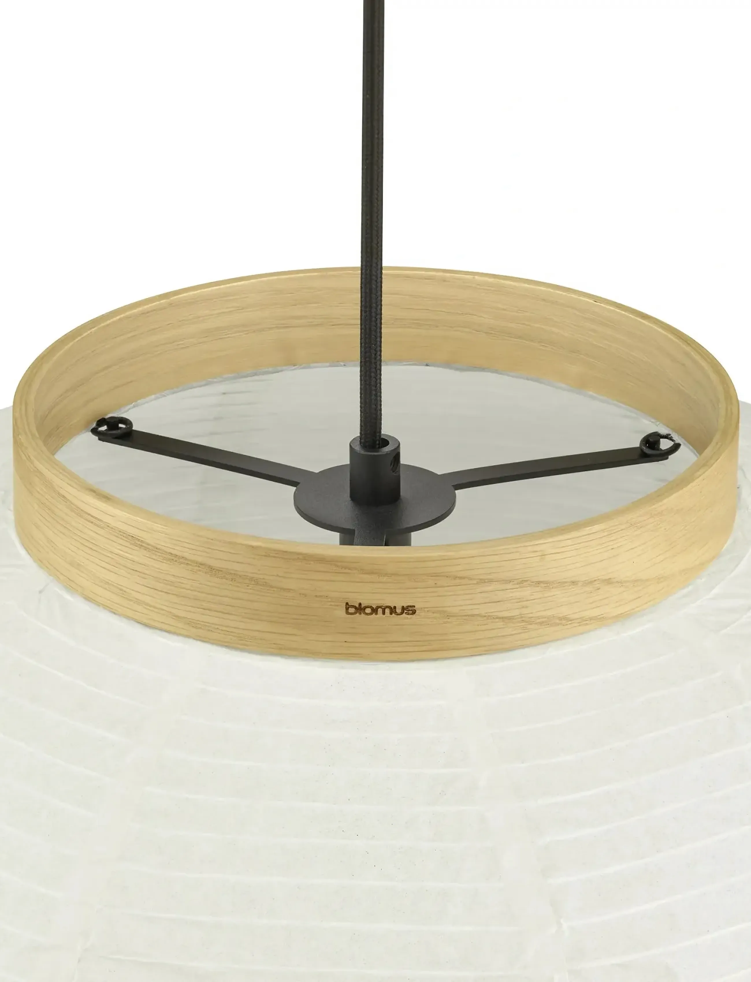 Blomus - Pendant Lamp - 48 cm, Ø 60 cm - KAMI - Oak - pendellampen - oak - 5