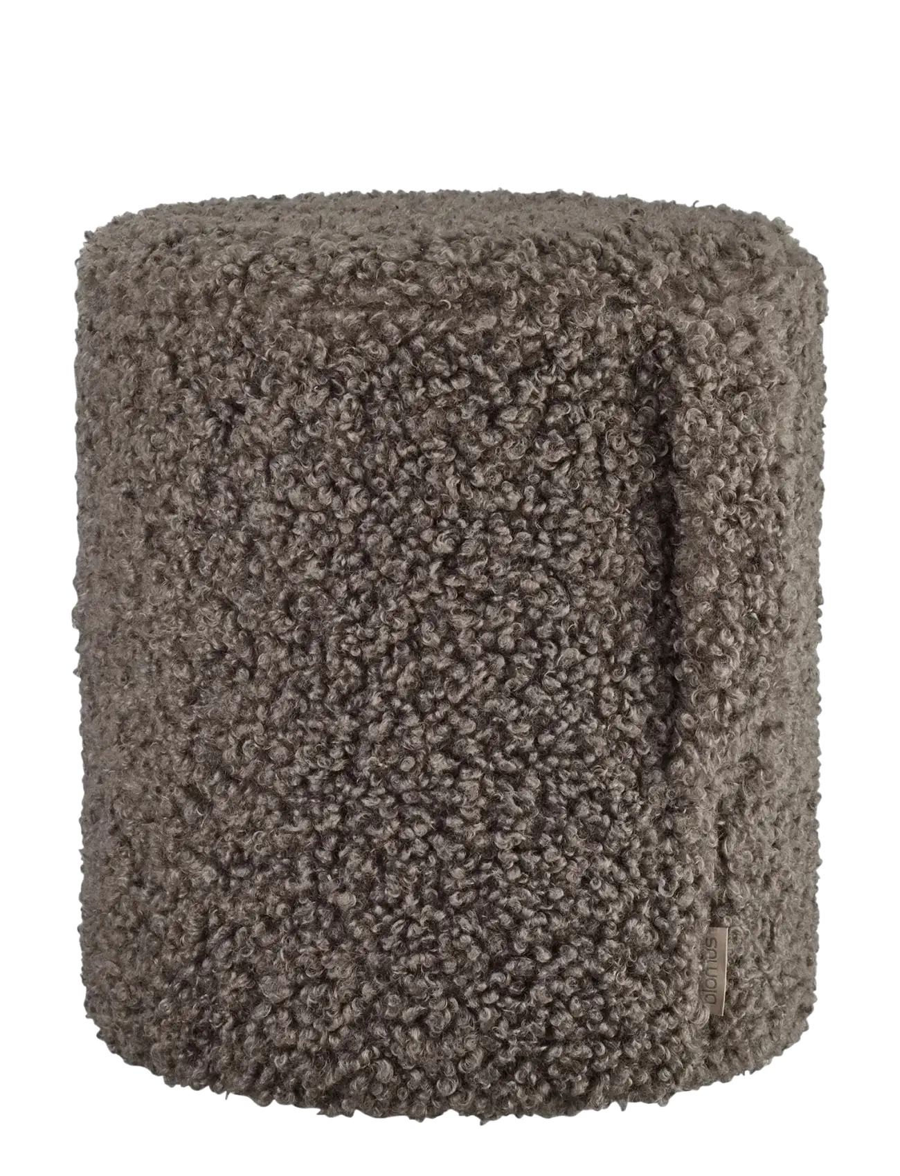 Blomus Pouf 40 Cm, Ø 35 Cm Teddy Espresso, Puffer, Brun, Str: Ø 35CM