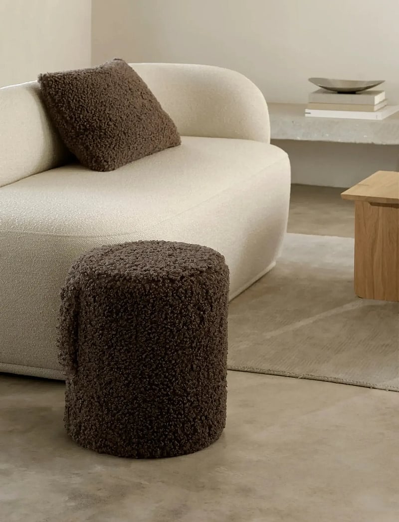 Blomus - Pouf - 40 cm, Ø 35 cm - TEDDY - Espresso - kott-toolid - espresso - 0