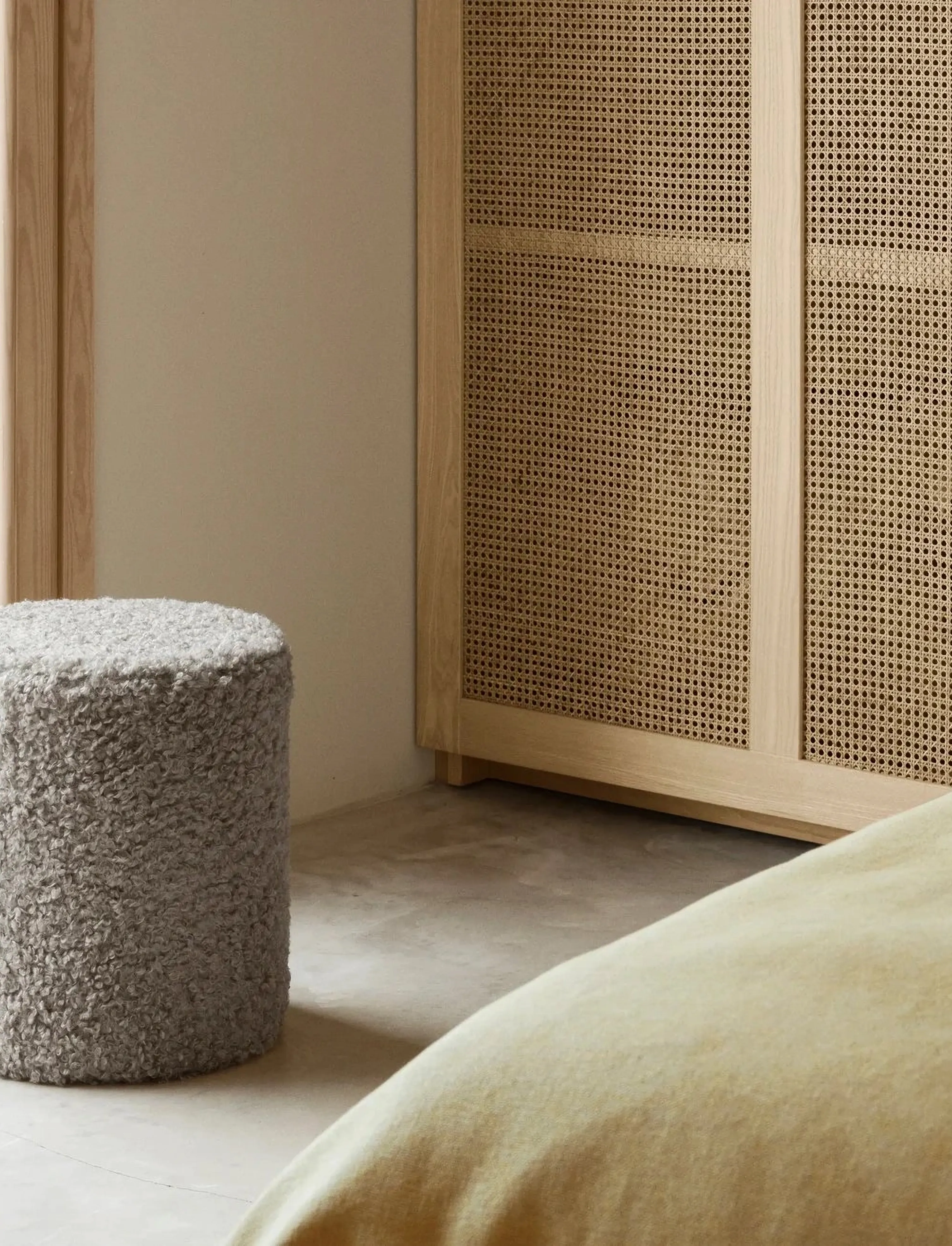 Blomus - Pouf - 40 cm, Ø 35 cm - TEDDY - Sharkskin - puffer - sharkskin - 2