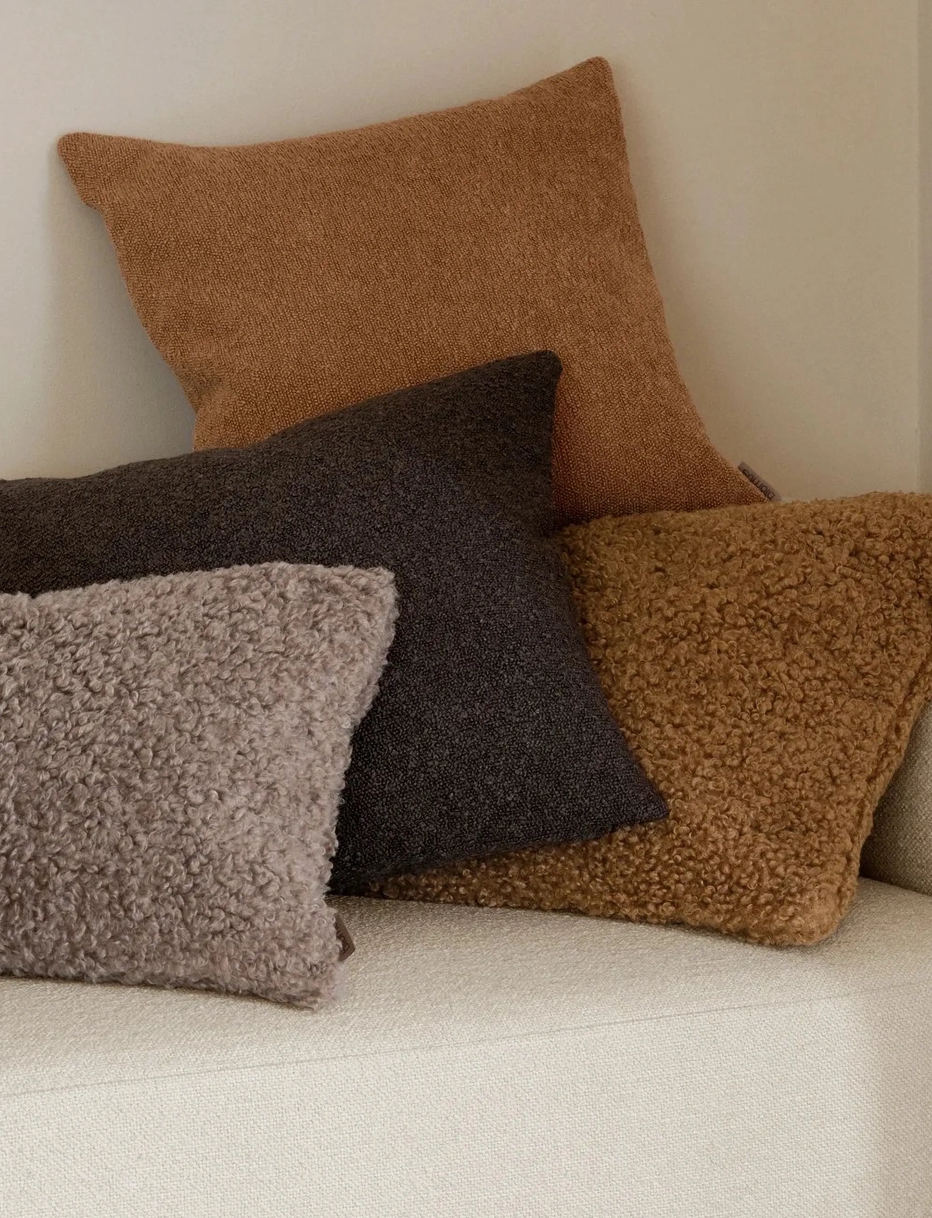 Blomus - Cushion Cover - 30 x 50 cm - TEDDY - Fungi - pudebetræk - fungi - 2