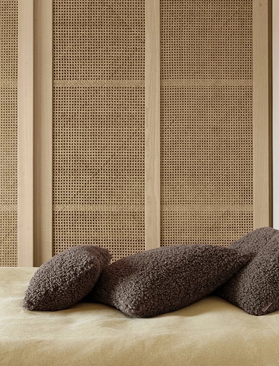 Blomus - Cushion Cover - 40 x 60 cm - TEDDY - Espresso - padjakatted - espresso - 2