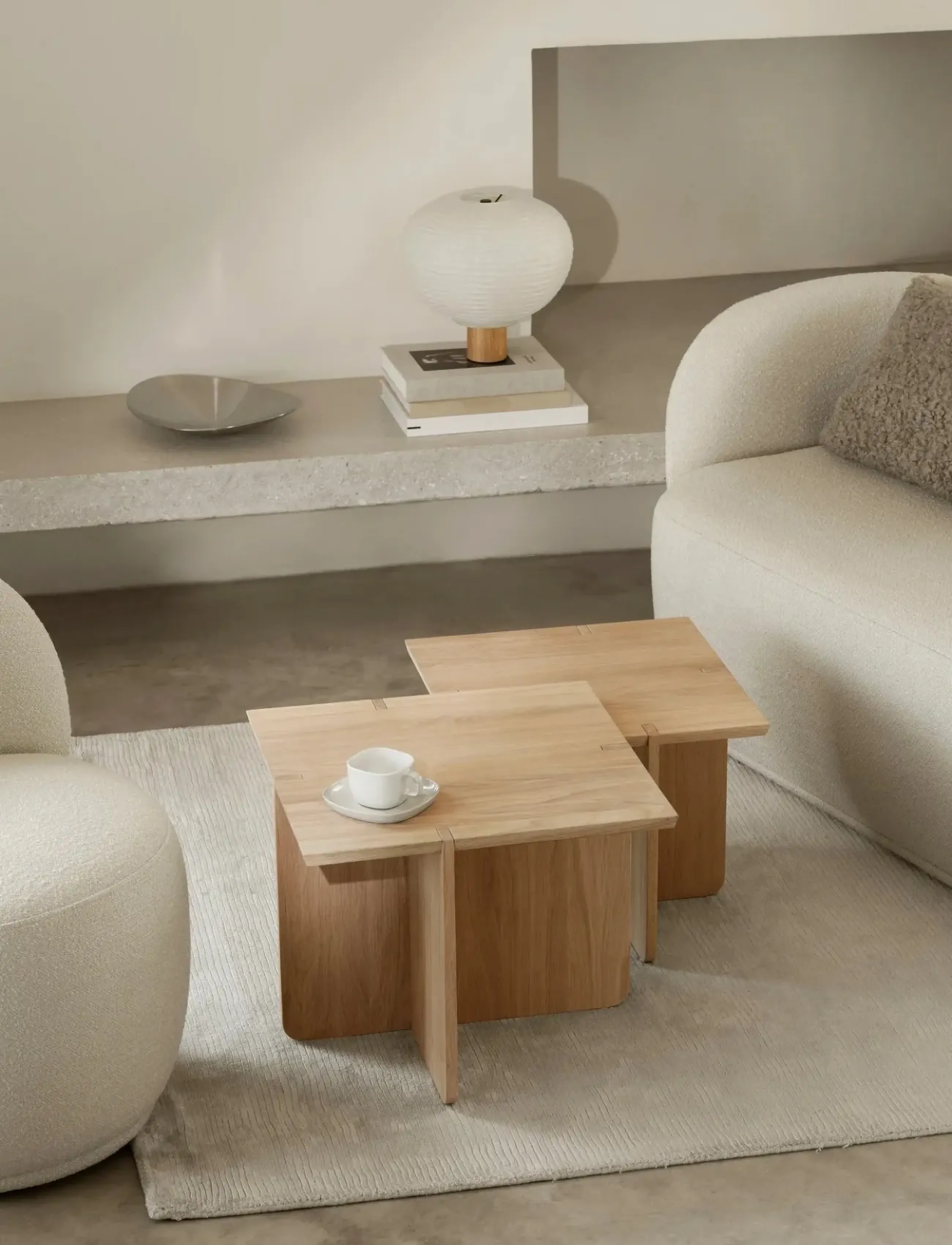 Blomus Side Table M 40 X 50 Cm Engawa Oak, L cm, Tables - & Small Tables, Homeware