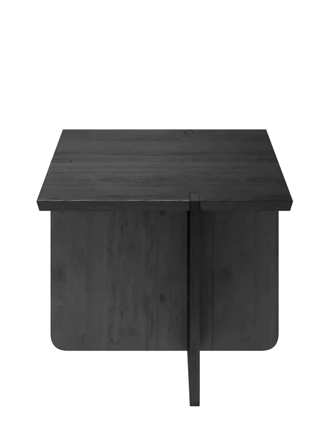 Blomus Side Table S 37 X 45 X 45 Cm Engawa Black, Sidebord og lille bord, Sort, Str: L 45CM