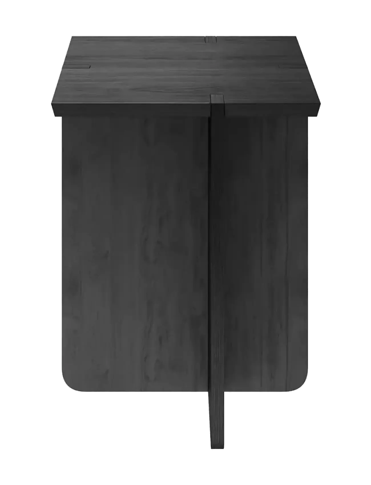 Blomus Stool 46 X 35 X 35 Cm Engawa Black, Taburet og bænk, Sort, Str: L 35CM
