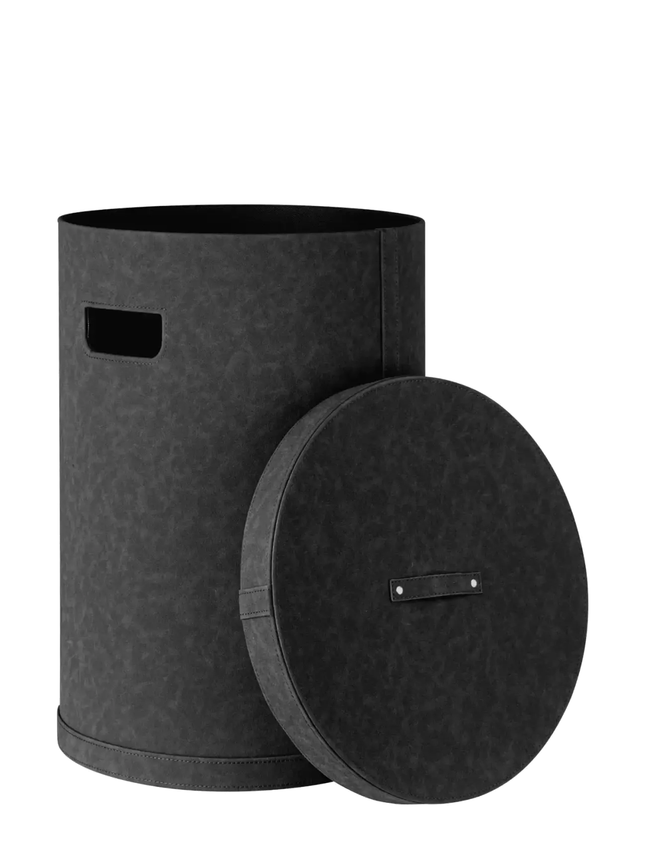 Blomus - Laundry Basket M - 51 cm, Ø 35 cm, 50 L - SAHLA - Black - vasketøjskurve - black - 3